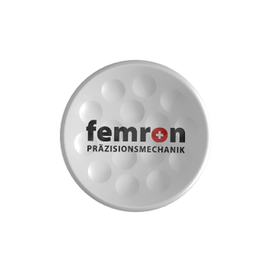TWiNTEE femron Präzisionsmechanik - logo golf tee